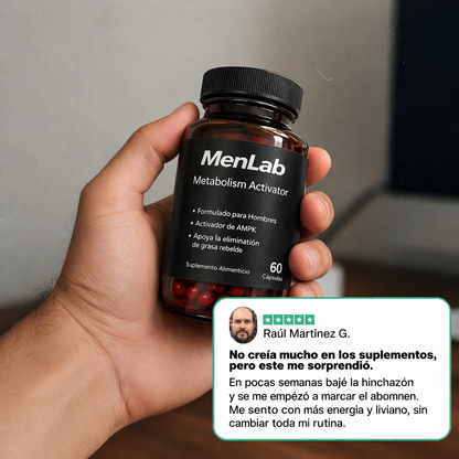 SUSCRIPCIÓN | MenLab® - Recuperá un aspecto firme y masculino.