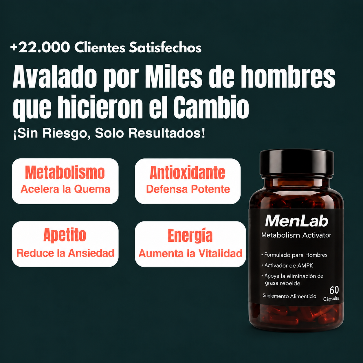 MenLab® - Recuperá un aspecto firme y masculino.