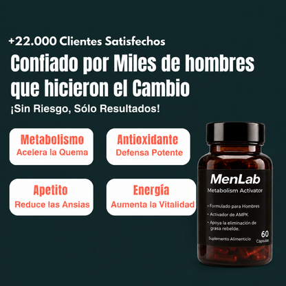 MenLab® - Recupera un aspecto firme y masculino.